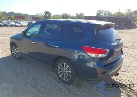 2014 Nissan Pathfinder S из США, поврежденный, VIN 5N1AR2MM0EC642304